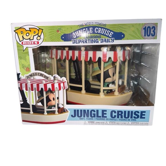 Pop! Rides: Disney Jungle Cruise with Skipper Mickey (#103) - Picture 1 of 8